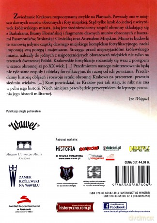 Kraków obronny. Fortyfikacje, oblężenia, bitwy - Henryk Łukasik [KSIĄŻKA]