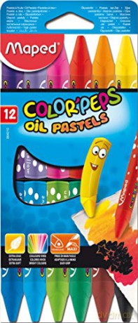 Kredki Colorpeps pastele olejne 18 kolorów