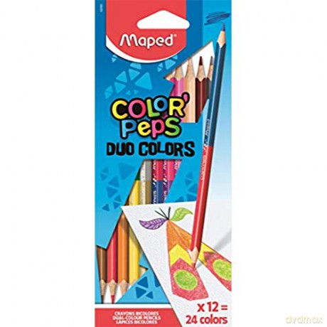 Kredki Colorpeps pastele olejne 18 kolorów