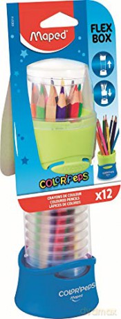 Kredki Colorpeps trójkatne 12 kolorów