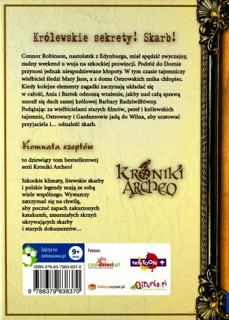 Kroniki Archeo T.9 Komnata szeptów - Agnieszka Stelmaszyk [KSIĄŻKA]