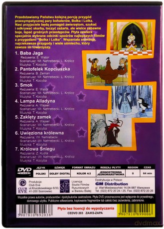 Bajki Bolka i Lolka - Baba Jaga (Bolek i Lolek) [DVD]