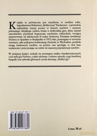 Legendarny Robert Fischer - Grzegorz Siwek [KSIĄŻKA]