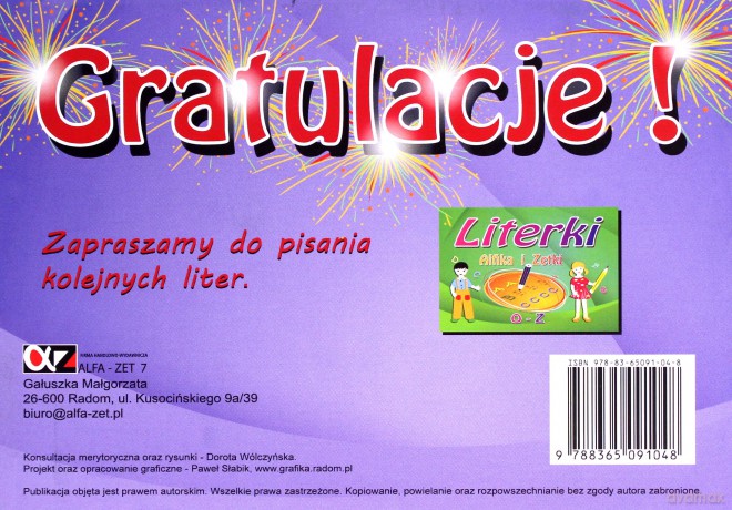 Literki Alfika i Zetki H-N [KSIĄŻKA]