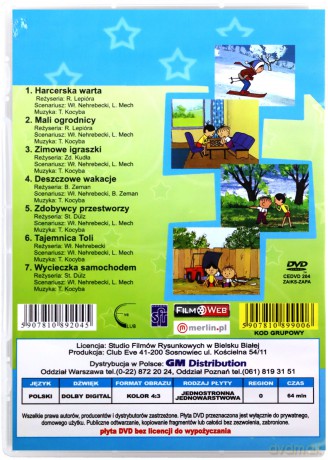 Przygody Bolka i Lolka -Tajemnica Toli (Bolek i Lolek) [DVD]