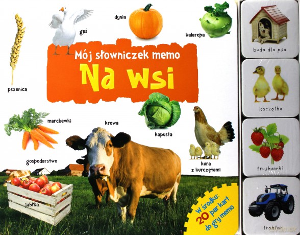 Mój słowniczek memo. Na wsi [KSIĄŻKA]