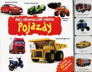Mój słowniczek memo. Pojazdy [KSIĄŻKA]