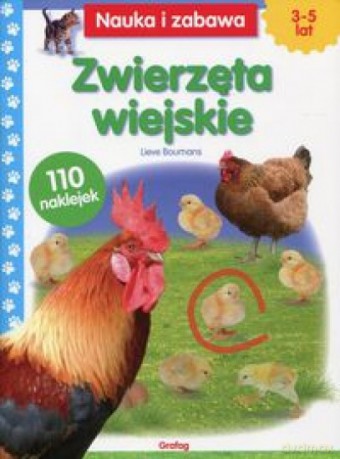 Nauka i zabawa - Zwierzęta wiejskie [KSIĄŻKA]
