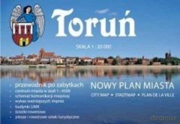 Plan miasta 1:20 000 Toruń