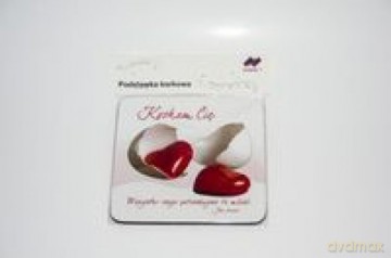 Podstawka korkowa. Kocham Cię