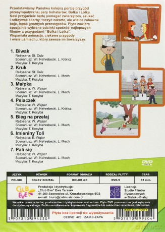Przygody Bolka i Lolka-Psiaczek (Bolek i Lolek) [DVD]