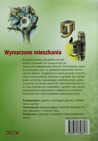 Pomysłowe domki dla ptaków. budki lęgowe... - Sigrid Tinz [KSIĄŻKA]