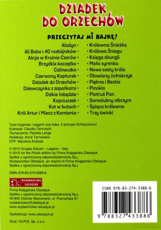 Przeczytaj mi bajkę! Dziadek do Orzechów [KSIĄŻKA]