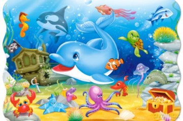Puzzle 30 Podwodni przyjaciele
