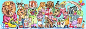 Puzzle gallery Katie O'Hagan - Przyjęcie u króla [PUZZLE]