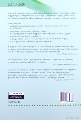 Studium przypadku w badaniach naukowych [KSIĄŻKA]