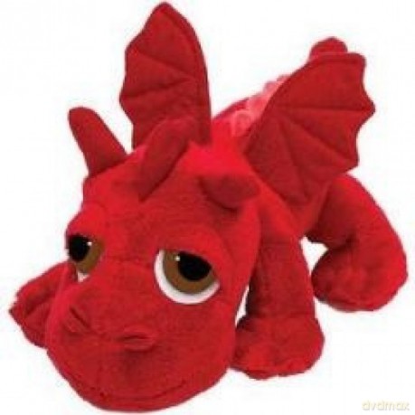 Średni czerwony Smok 33 cm