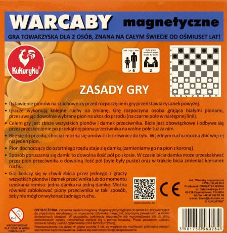 Warcaby magnetyczne [GRA]