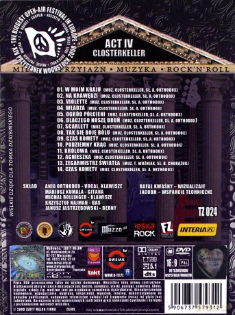 Closterkeller: Przystanek Woodstock 2008 (digipack) [DVD]
