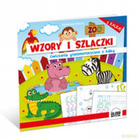 Wzory i szlaczki Ćwiczenia grafomotoryczne z kalką - Agnieszka Potera [KSIĄŻKA]