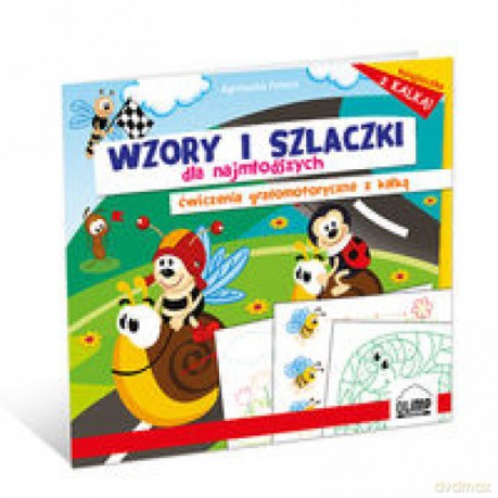 Wzory i szlaczki dla najmłodszych ćwiczenia... - Agnieszka Potera [KSIĄŻKA]