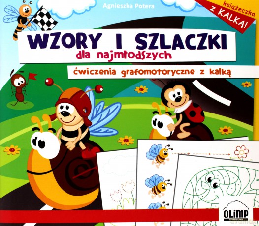 Wzory i szlaczki dla najmłodszych ćwiczenia... - Agnieszka Potera [KSIĄŻKA]