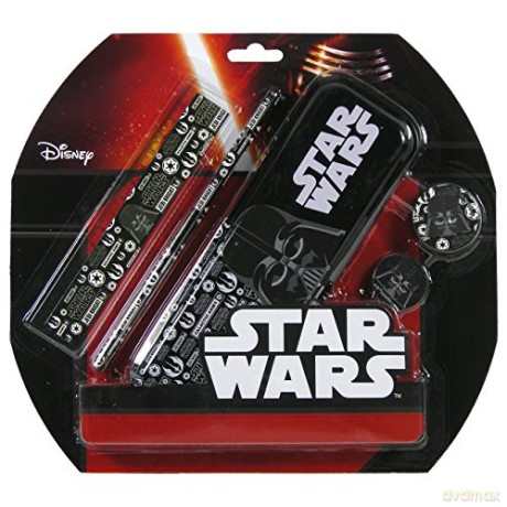 Zestaw 5 przyborów szkolnych Gwiezdne Wojny 99 (Star Wars)