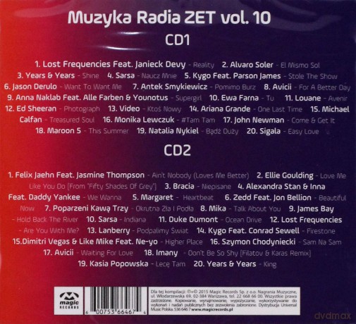 Muzyka Radia Zet vol. 10 [2CD]