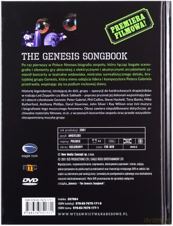 Legendy muzyki: Genesis The Genesis Songbook (booklet) [DVD]