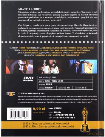 Miasto Kobiet (booklet) [DVD]