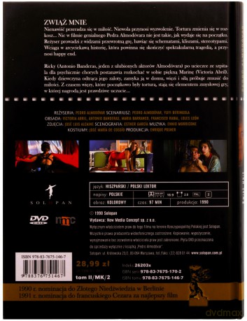 Atame! Zwiąż mnie! (booklet) [DVD]