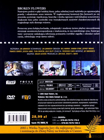 Broken Flowers (booklet) [DVD]