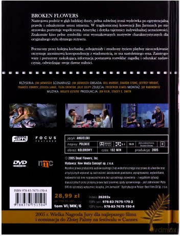 Broken Flowers (booklet) [DVD]