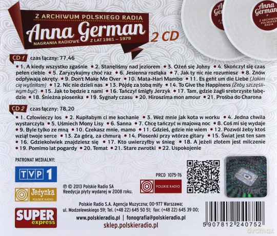 Anna German: Z Archiwum Polskiego Radia (reedycja) [2CD]