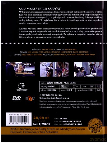 Szef wszystkich szefów (booklet) [DVD]