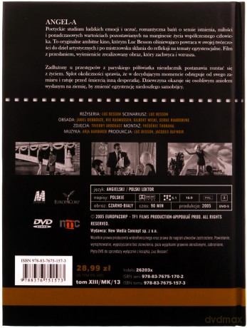 Angel-A (booklet) [DVD]