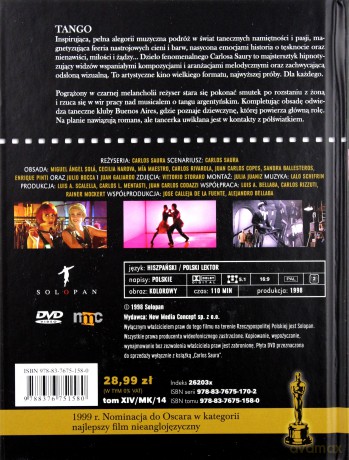 Tango (booklet) [DVD]
