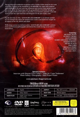 Lisa Gerrard: Sanctuary [DVD]