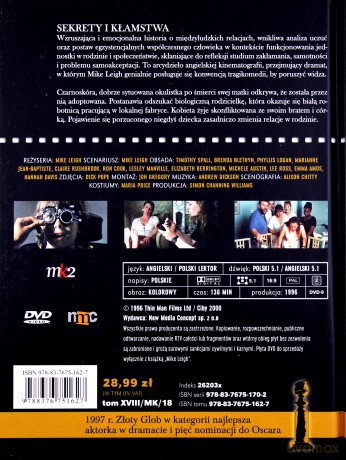 Sekrety i Kłamstwa (booklet) [DVD]