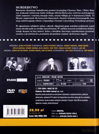 Morderstwo (booklet) [DVD]