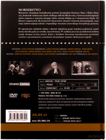 Morderstwo (booklet) [DVD]