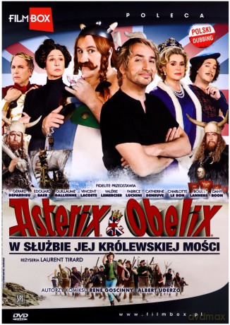 Asterix i Obelix: W służbie Jej Królewskiej Mości [DVD]