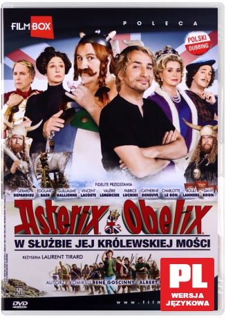 Asterix i Obelix: W służbie Jej Królewskiej Mości [DVD]