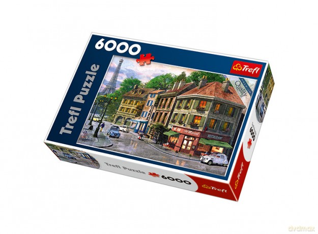 6000 el. Uliczka Paryża [PUZZLE]