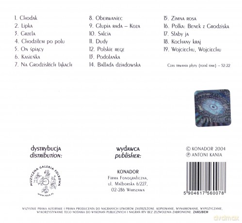 Antek Kania: Antek Kania Jako Syrbacy (digibook) [CD]