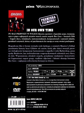 Legendy Muzyki: Bee Gees In Our Own Time (booklet) [DVD]