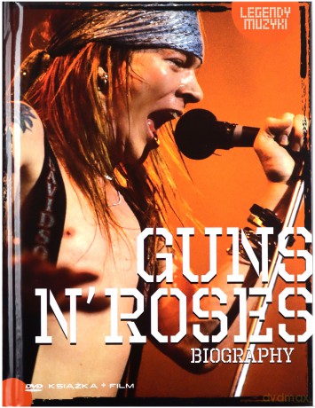 Legendy Muzyki: Guns N Roses Biography (booklet) [DVD]