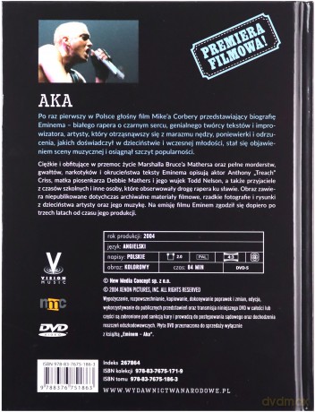 Legendy Muzyki: Eminem AKA (booklet) [DVD]