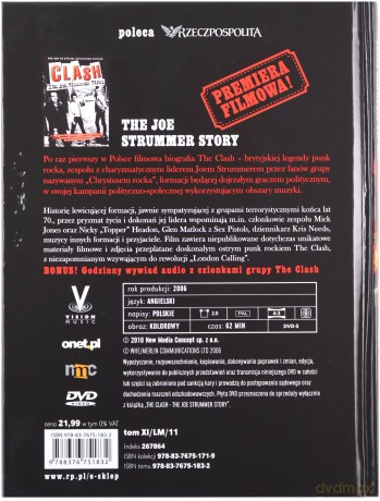 Legendy Muzyki: The Clash The Joe Strummer Story (booklet) [DVD]