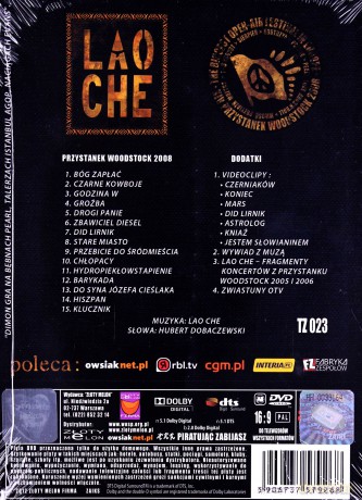 Lao Che: Przystanek Woodstock 2008 (digipack) [DVD]